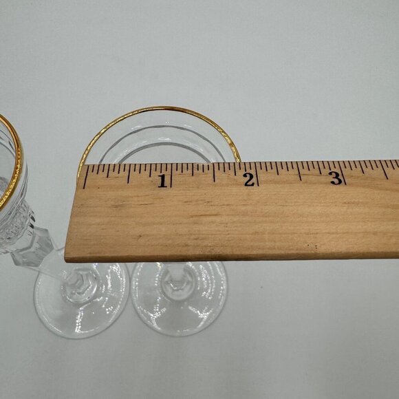 Waterford Marquis Hanover Gold Candlesticks set of two elegant luxury - Picture 8 of 9